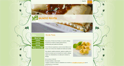 Desktop Screenshot of mundopasta.com