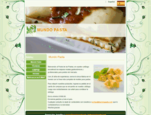 Tablet Screenshot of mundopasta.com